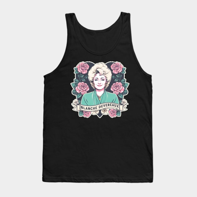 Blanche Devereaux Tank Top by Trendsdk